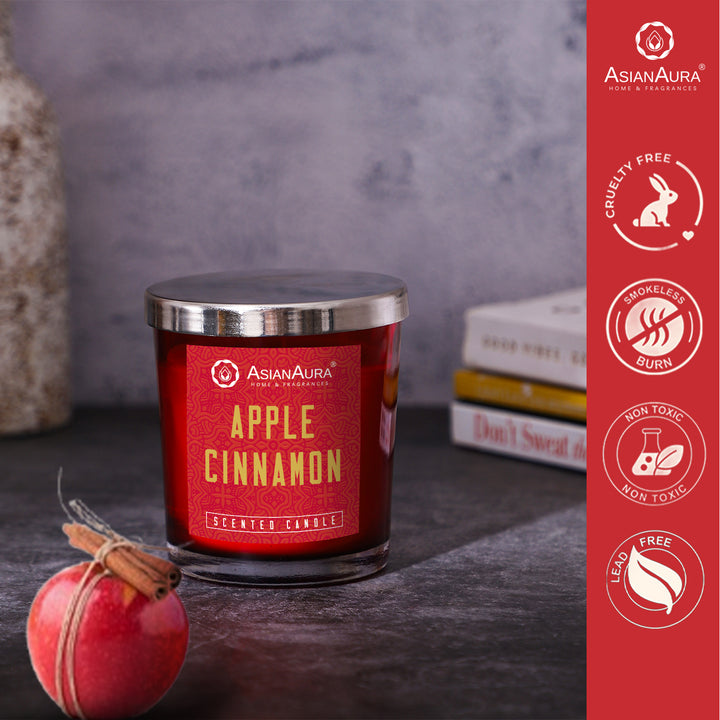 Scented Jar Candle - Apple cinnamon