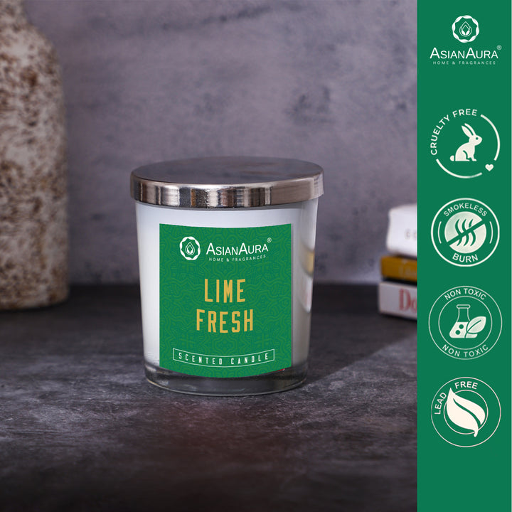 Scented Jar Candle - Lime Fresh