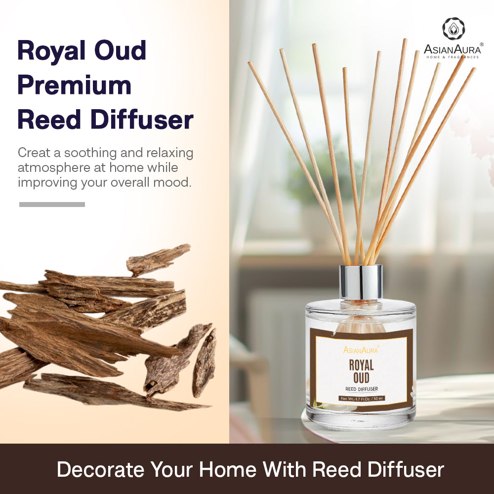 White Oud Reed Diffuser - 50 ml