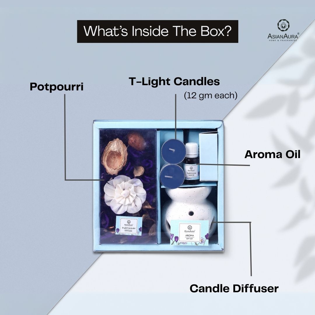 Aroma Diffuser Giftset | Lavender Fragrance
