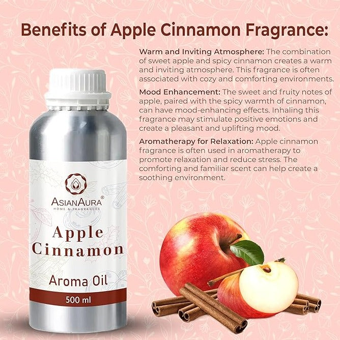 Apple Cinnamon Aroma Oil - 500ml