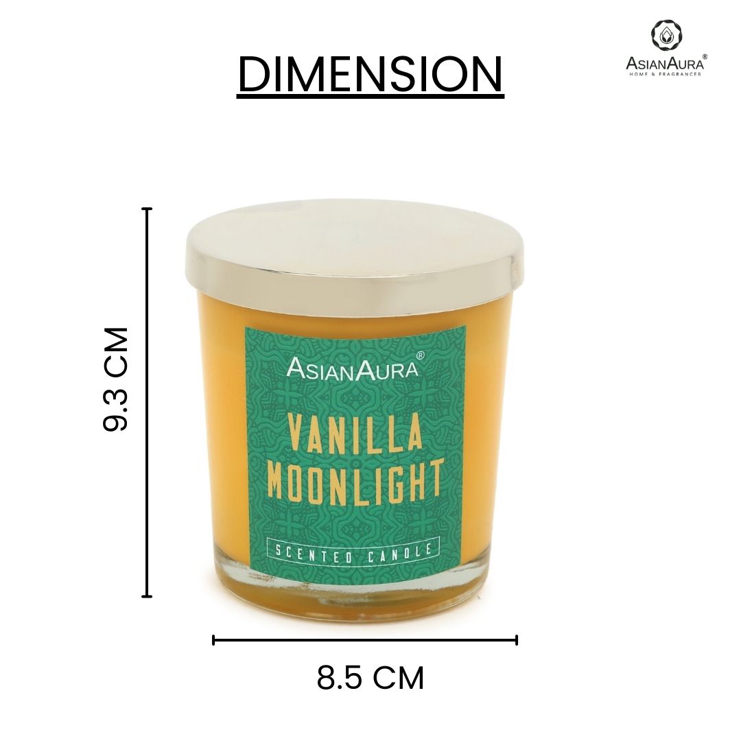 Scented Jar Candle - Vanilla Moonlight