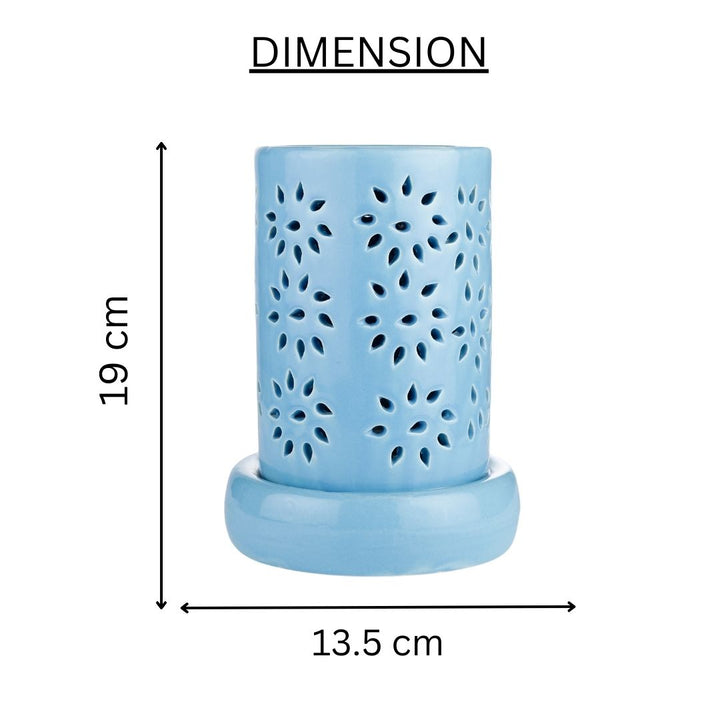 Cylindrical Shaped Electric Diffuser - Light Blue