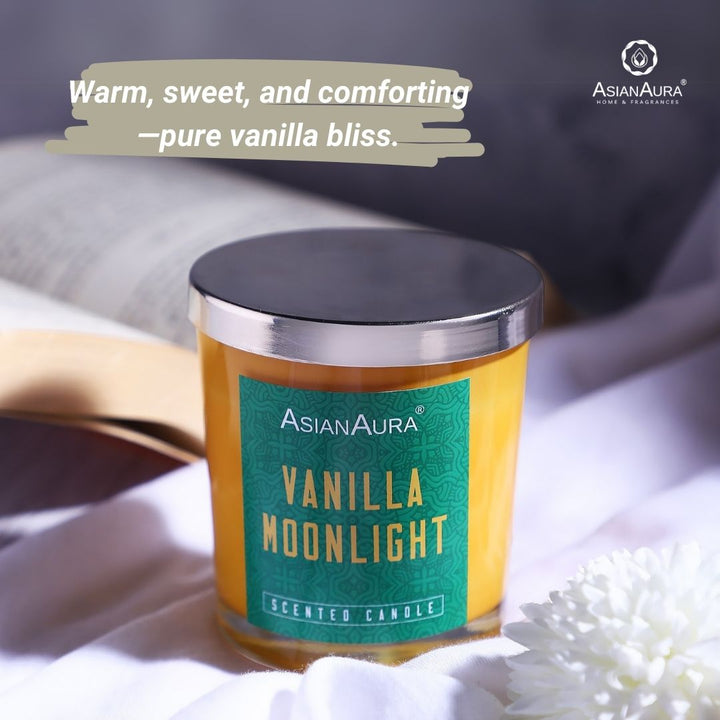 Scented Jar Candle - Vanilla Moonlight