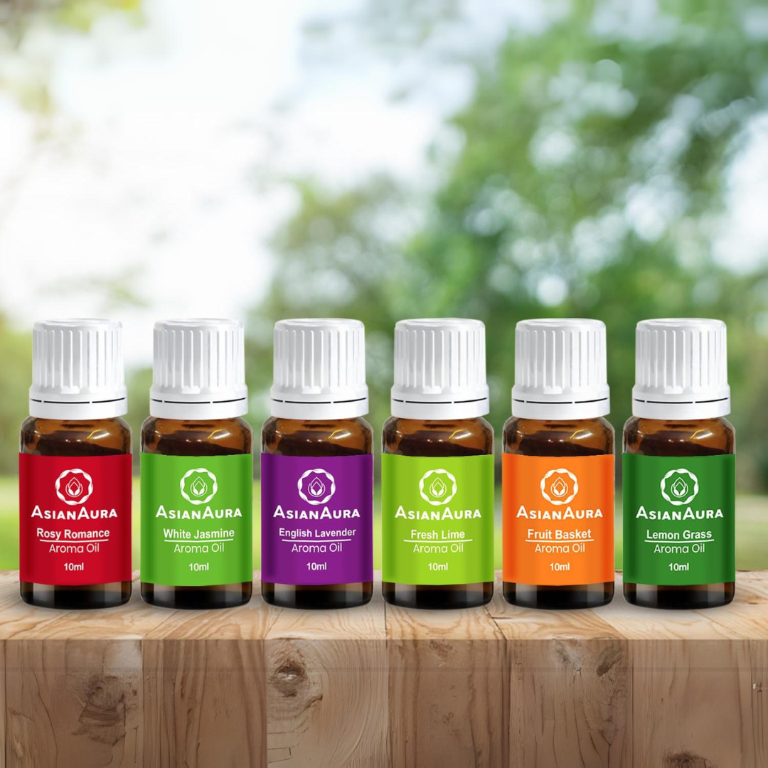 Fragrance Oil Set for Home and Spa