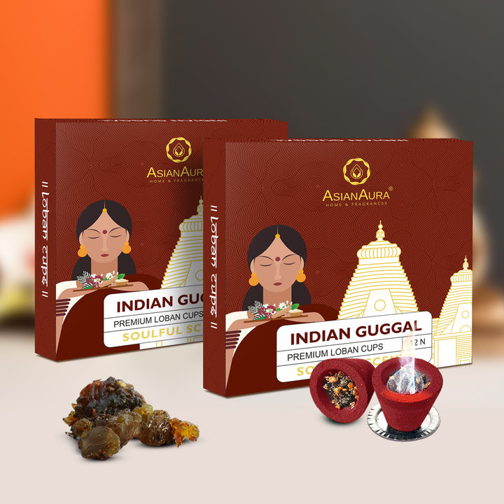 Premium Loban Cups -Indian Guggal (12N)
