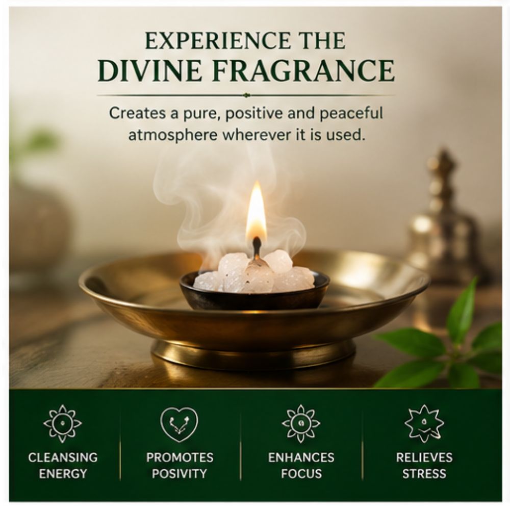 Pure Bhimseni Kapoor for Pooja and Havan