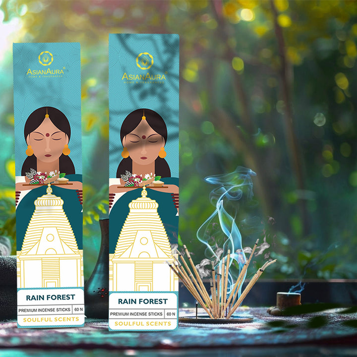 Premium Incense Sticks - Rain Forest (60N)
