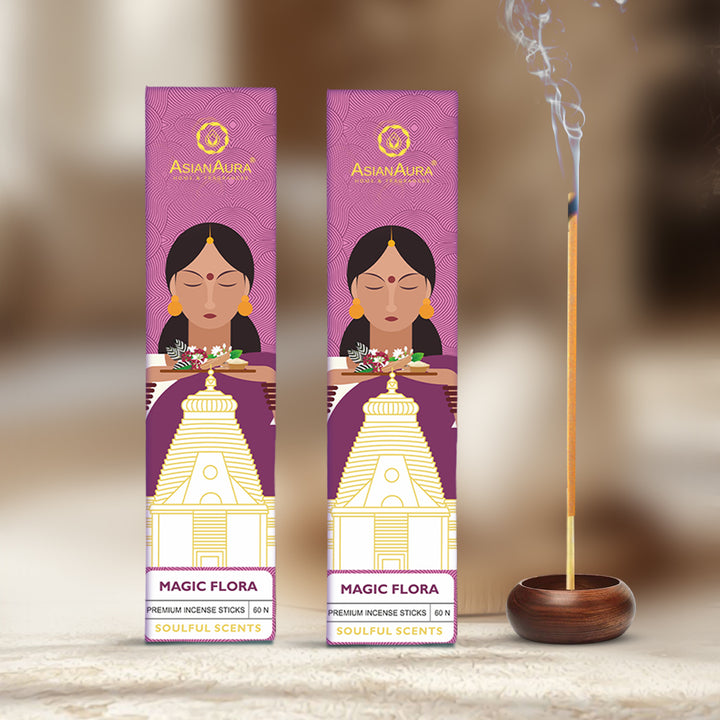 Premium Incense Sticks - Magic Flora (60N)