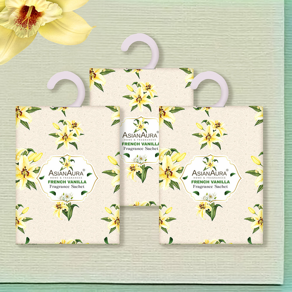 French Vanilla Fragrance Sachet - 15g