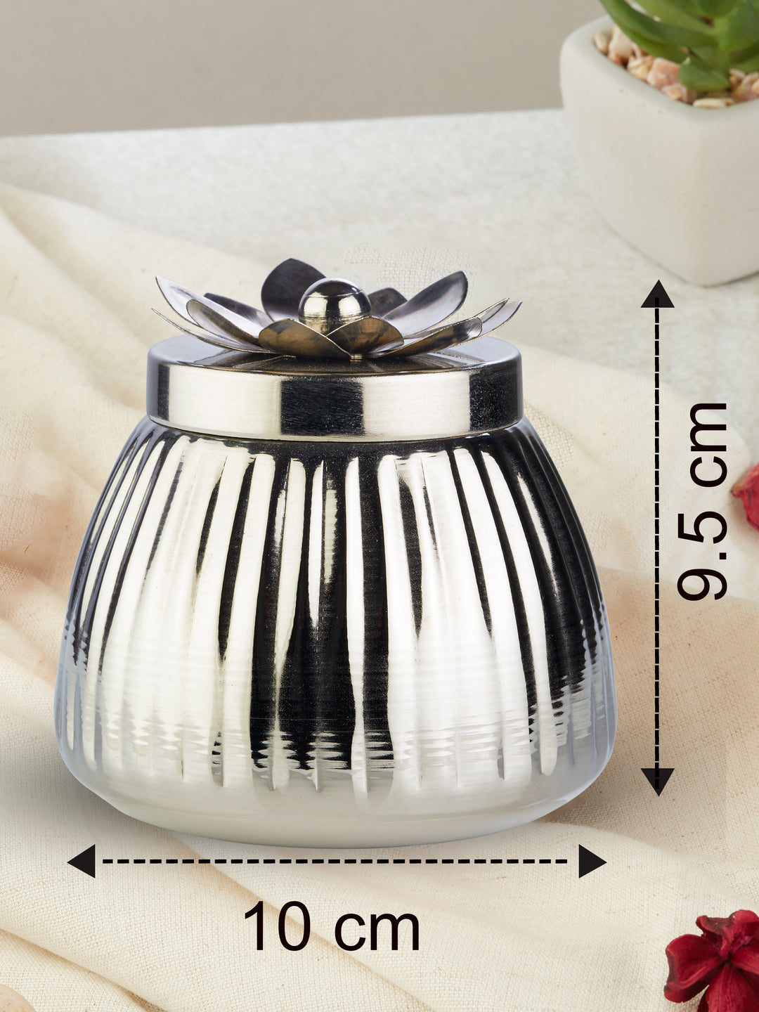 French Lavender Metal Jar Candle