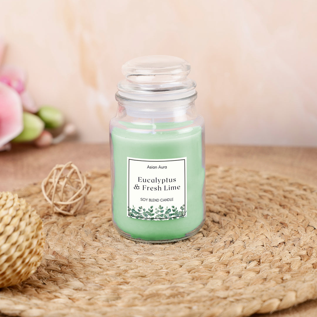 Eucalyptus & Fresh Lime Jar Candle