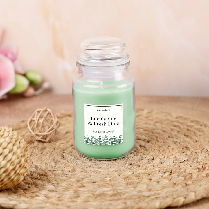Eucalyptus & Fresh Lime Jar Candle