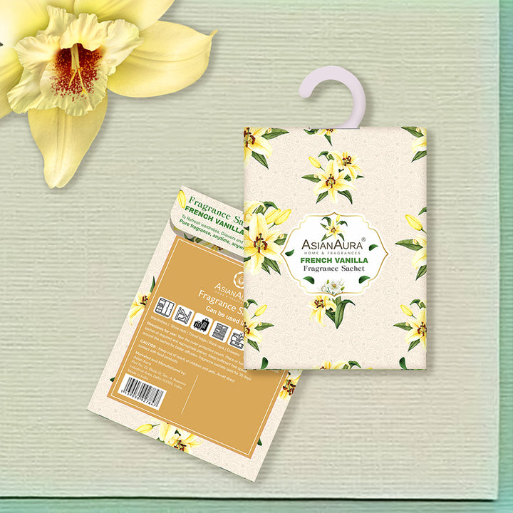 French Vanilla Fragrance Sachet - 15g