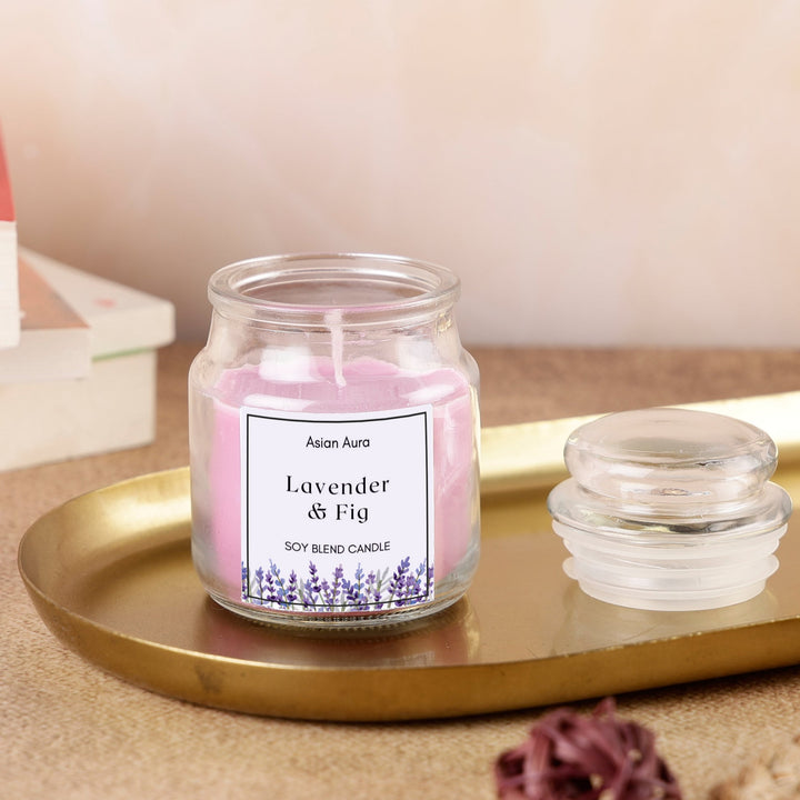 Lavender & Fig Jar Candle-100 ml