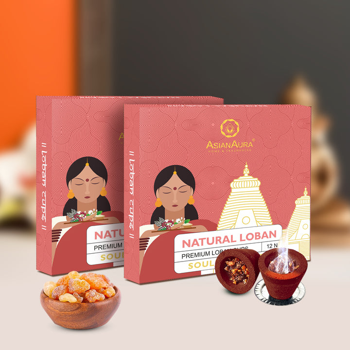 Premium Loban Cups - Natural Loban (12N)