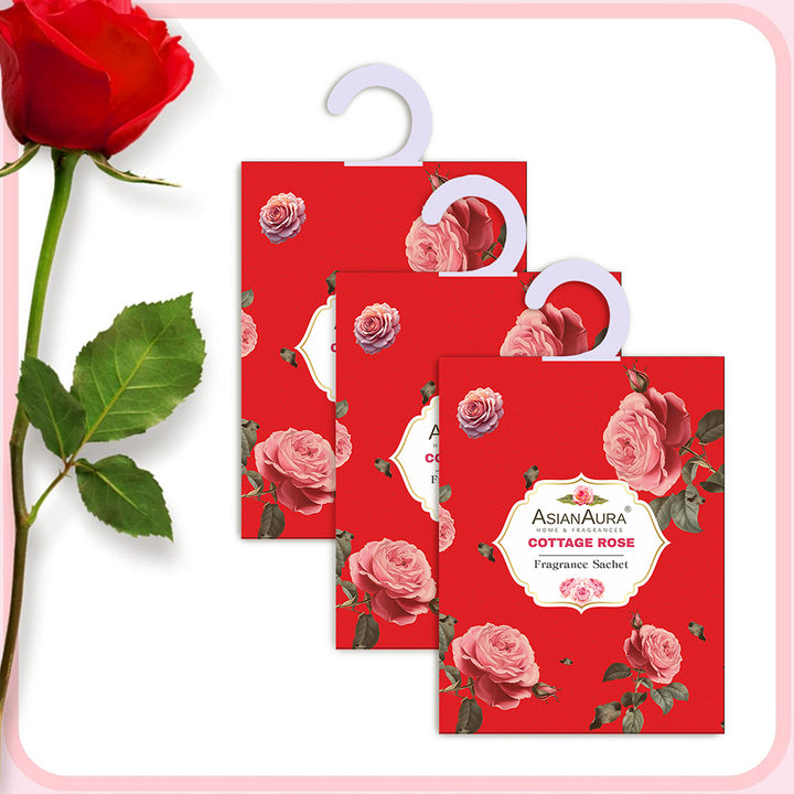 Cottage Rose Fragrance Sachet - 15g