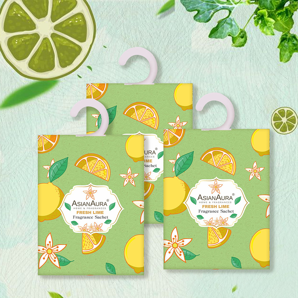 Fresh Lime Fragrance Sachet - 15g