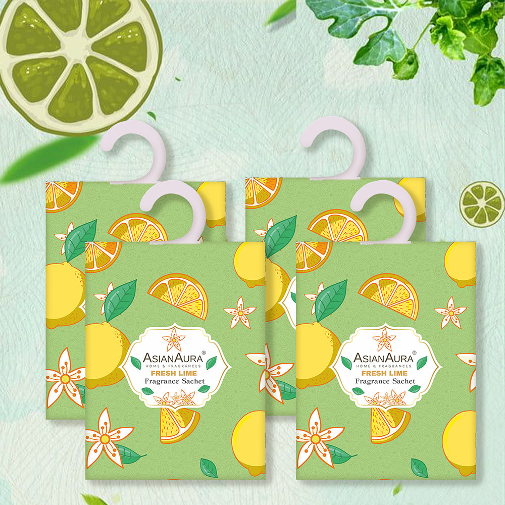 Fresh Lime Fragrance Sachet - 15g