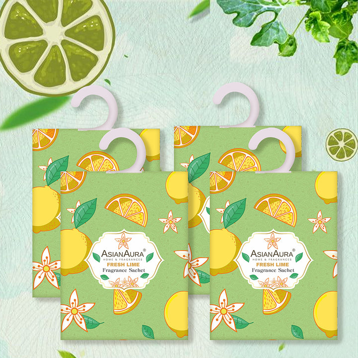 Fresh Lime Fragrance Sachet - 15g