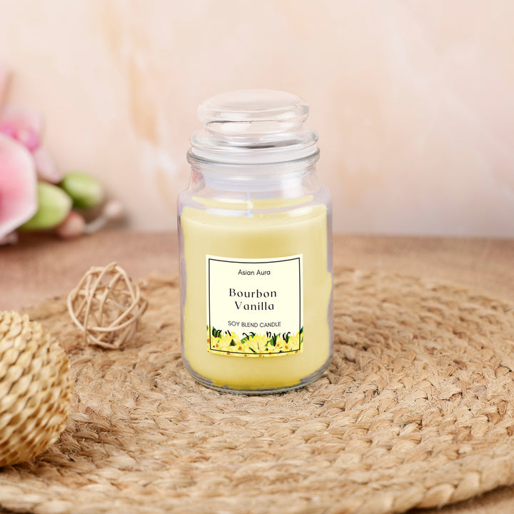 Bourbon Vanilla Jar Candle