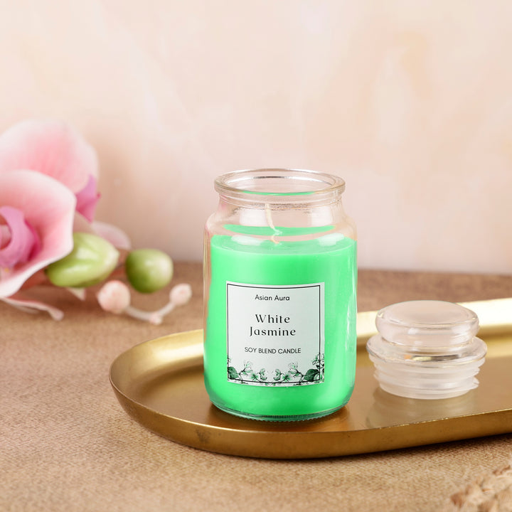White Jasmine Jar Candle-100 ml